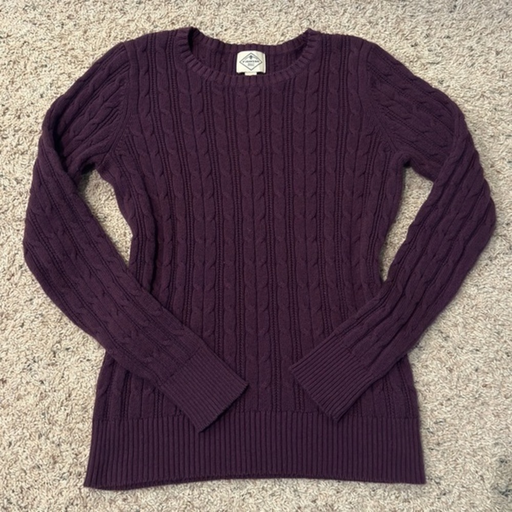 St. John’s Bay purple sweater